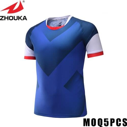 Soccer training tracksuit make your team jersey toddler custom football jerseys New Design Sulbimation Printing soccer jersey