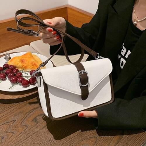 Womens Bag 2021 Female Bolsas PU Leather New Fashion Soft Designers Korean Quality Women Handbags Crossbody Shoulder Bags