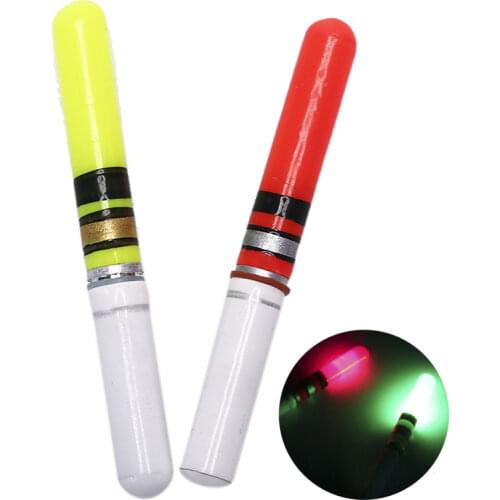 1Pc New LED Light Stick For Fishing Float With Battery Tube Night Fishing Tackle Luminous Electronic Float LED Electric Float