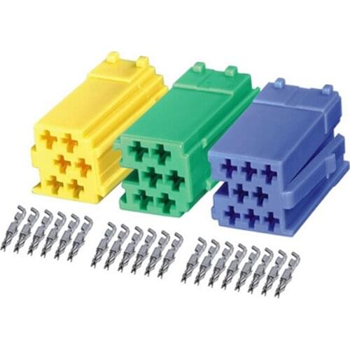 10 X Set Mini ISO Connector 20Pins C1 C2 C3 Terminal Block Socket Connector Kit Set