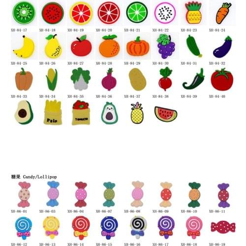 1000PCS DIY Soft PVC Ordinary/Glowing Up Shoe Charms DIY Accessories for Croc Shoe Braclet Cheap Wholesale Price You Choose