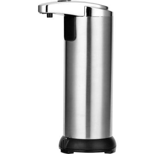 250ML Stainless Steel IR Sensor Touchless Waterproof Automatic Liquid Soap Dispenser for Kitchen Bathroom Home
