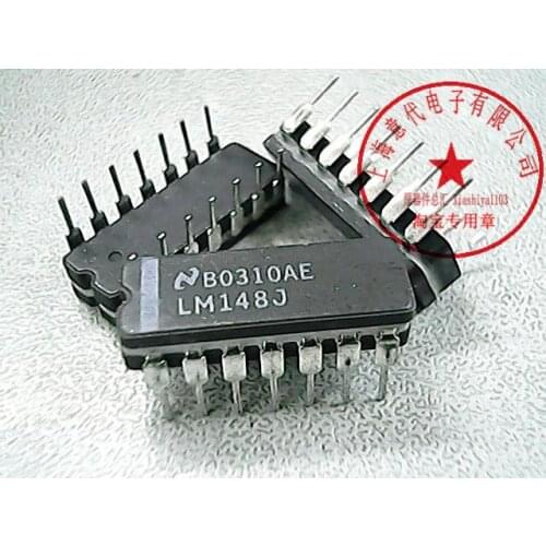 5pcs LM148J DIP-14