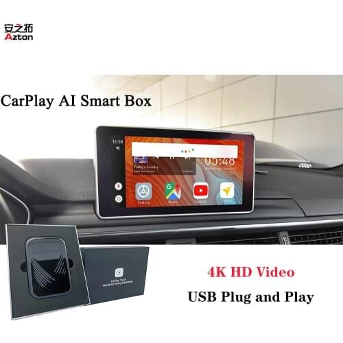 Auto Video Dongle Car Play AI Intelligent Box For AUDI A3 A4 A5 A6L A7 A8L Original Built-in CarPlay