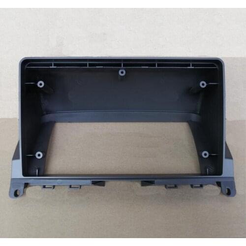 Car Fascia Navigation Fascias Dash Frame Kit For 9" Android Multimedia Player For C180 C200 C Class 2007 2008 2009 2010 2011