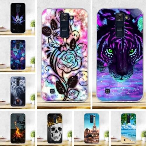 For Coque LG K8 2016 Case Cover For Fundas LG K 8 K350N K350E Cover TPU Silicone For Capa LG K8 LTE K350 Back Cover Phone Cases