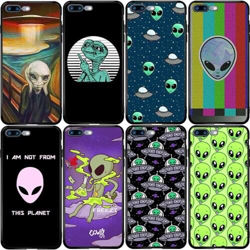 Cover Case for Xiaomi Redmi Note 6 7 9 8T 10T 9S 9A 8A A3 A2 A1 Pro Lite Black Shark Mix Max UFO Alien