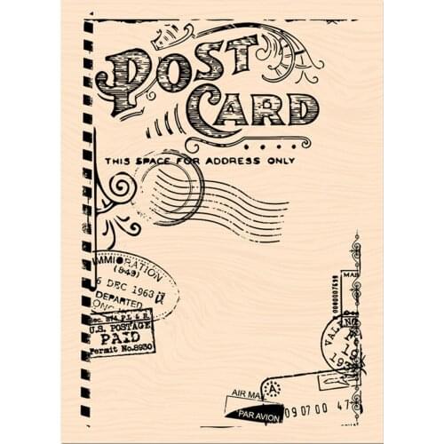 French Clear Silicone Stamp / seal for DIY Scrapbooking / Album Decorative Clear Stamp Sheets A383