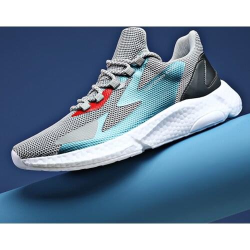 Big Size 39-46 2021 New Mens Casual Light Breathable Sneakers Mesh Man Sportswear Brand Men Tenis Shoes Zapatillas Hombre Basic