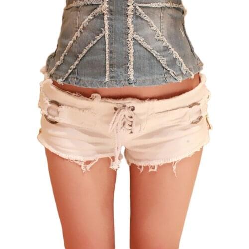 Fashion Casual Women Jeans Denim Shorts Hot Pants Female Summer Sea Beach Wear Costumes Clothes