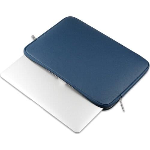 PU Leather Neoprene Sleeve Case Bag For Apple Macbook Laptop AIR PRO Retina 11.6",13.3",15.4" Case Cover Bags For iPAD