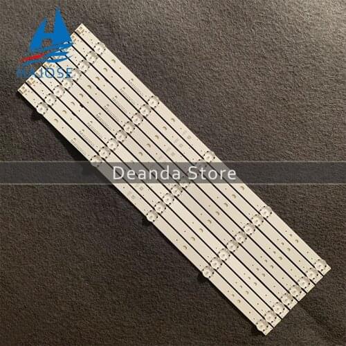 New 40 PCS/set 510mm LED backlight strip for TX-49DS500E TX-49DS500B TX-49DSW504S TX-49ES400E LG Innotek 49inch Panasonic REV0.4
