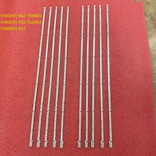 5set=10pcs LED backlight strip for LG 50UF8300 PANASONIC TX-50CX680E TX-50CX700B V500DK1-KS2-TREM02 TLEM02 M0009F1N31A57MA D