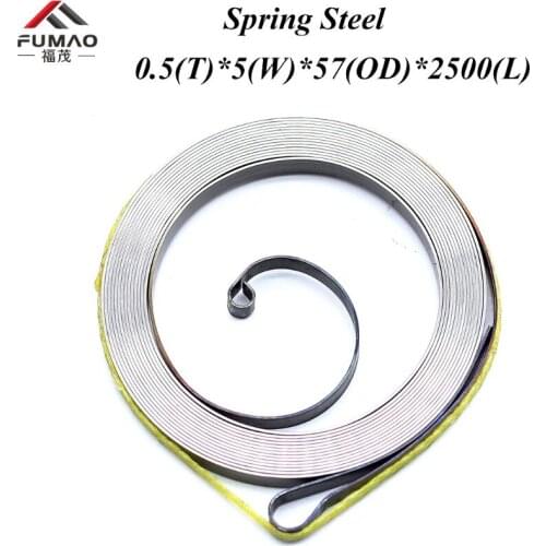 Manufacture of custom constant flat spiral spring 0.5x5x2500mm