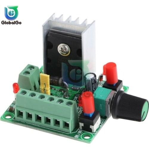 12V Stepper Motor Drive Governor Pulse Signal Generator Board Stepping Motor Driver Speed Controller DC 15-80V