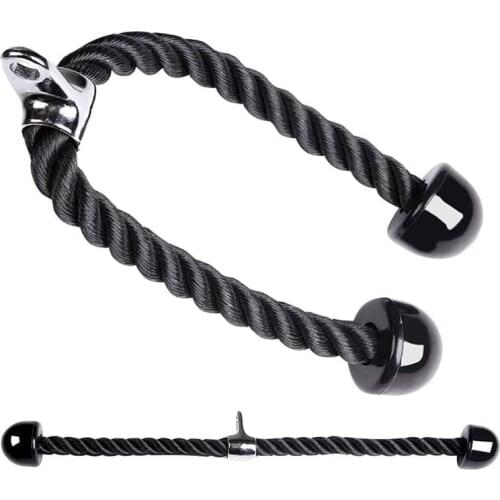 Triceps Rope Biceps Cord Cable Nylon Training Exercise Gym Body Building Hand Gripper Strengths Pull Ropes Fitness Equipment