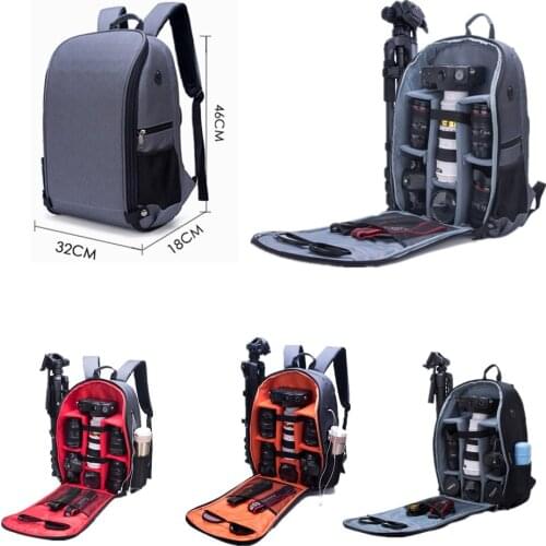Folding new camera bag outdoor waterproof wear-resistant digital photography Bag Fashion Backpack