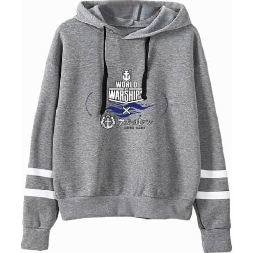 Azur Lane Hoodie Women/Men Long Sleeve Hooded Sweatshirt Unisex Casual Streetwear tops