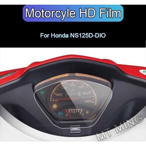 Motorcycle Cluster Scratch Protection Film Screen Protector Dashboard Instrument For Honda NS125D DIO