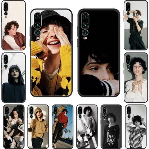 Finn Wolfhard Phone case For Huawei P 8 10 20 30 Smart Plus 2019 Z Lite Pro 2017 2019 black silicone hoesjes painting back