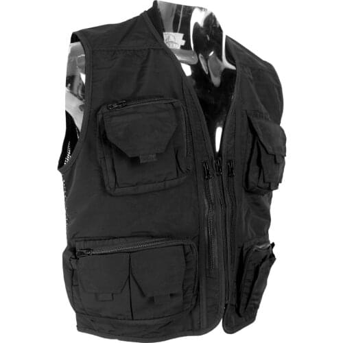 Multi-pocket Outdoor Fishing Photography Journalist Sports Travelers Vest Jacket Tops