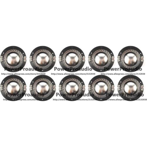 10pcs Aluminium Dome Diaphragm for Altec Lansing Speaker 604 802 804 8 or 16 Ohm Horn Driver