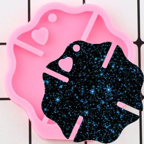 Shiny Fire Sign Silicone Mold DIY Epoxy Mould Resin Crafting Keychains Molds Polymer Clay Pendant Charms Making Jewelry Mould