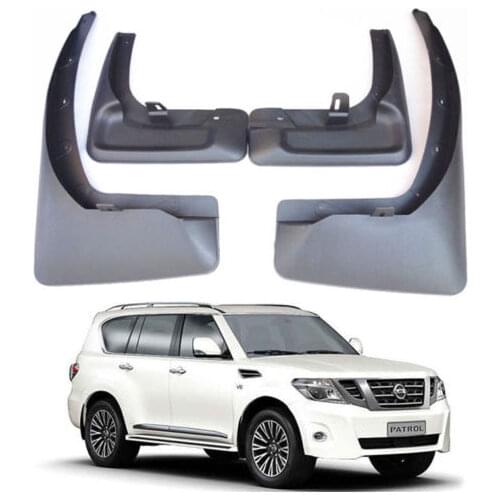 4PCS Mud Flaps Mudguard For Nissan Armada Patrol Royale Nismo QX80 Y62 2011-2019 Splash Guard Mudflap 2012 2013 2014 2015 2016