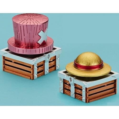 ONE PIECE Chopper Luffy Rotating keycap Cherry MX axis aluminum alloy keycaps M33 Key cap mechanical keyboard keycap personality