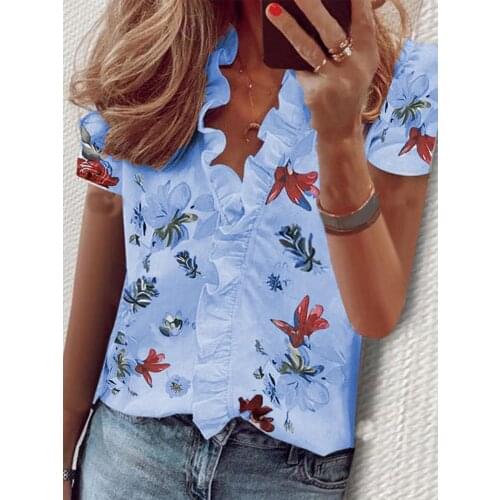 IBEWILL Short Sleeve Blouses