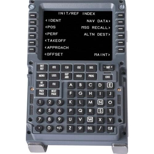 Simulated flight rocker, Applicable to Boeing 777 / 737 / 747, CDU civil aviation flight rocker, CDU panel xplane11P3DFSX
