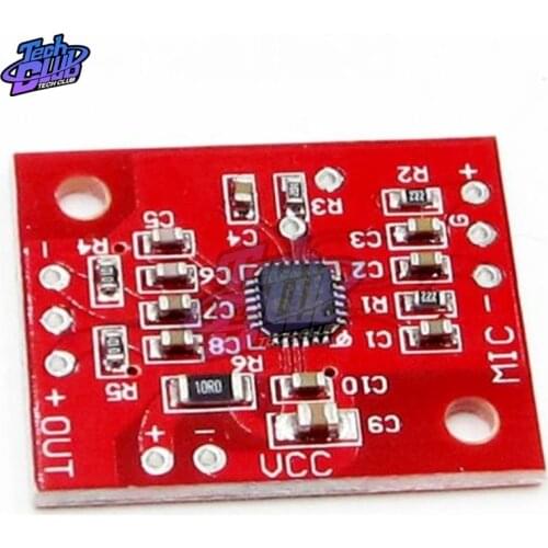 K472 Low Noise Electret Audio module Microphones Diy Amplifier Kit Board DC 2.3-5.5V AMP Replace MAX9812