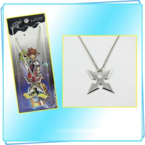 Kingdom Hearts Toys SORA ROXAS Model Necklace Doll Figure Pendant