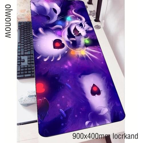 Undertale mouse pad gamer High-end 90x40cm notbook mouse mat gaming mousepad locked edge pad mouse PC desk padmouse mats
