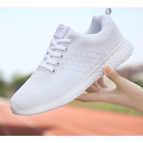 Tenis Feminino Fashion Women Sneakers Running Shoes Outdoor Sports Shoes Breathable Mesh Comfort Jogging Shoes Lace Up Ladies