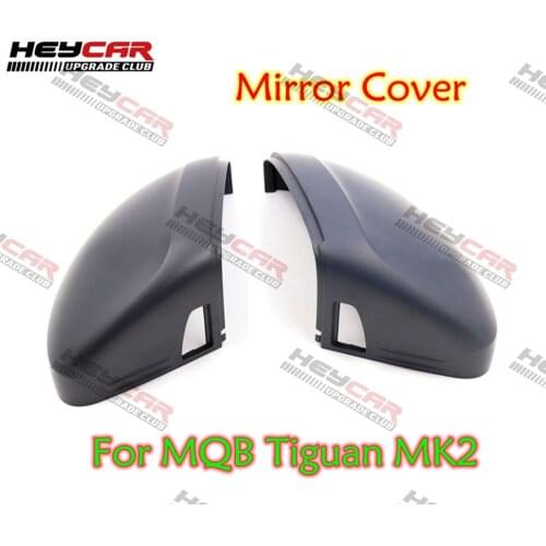 For VW MQB Tiguan MK2 Mirror Cover Rear view Side Mirror Cap Housing Support Lane Change Side Assist Blind Spot assist