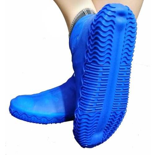Reusable Non-slip Rain Shoes Covers Waterproof Silicone Shoe Cover Outdoor Camping S/M/L Shoes Accessories