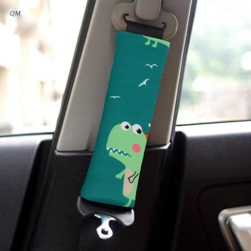 13MF 2 Pcs/Set Car Soft Surface Safety Seat Belt Shoulder Pad Cover Auto Cushion