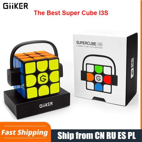 [Newest Version ] Xiaomi Giiker i3s AI Intelligent Super Cube Smart Magic Magnetic Bluetooth APP Sync Puzzle Toys For Children