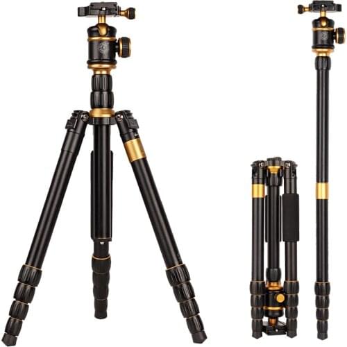 New QZSD Q888 Professional Aluminum Tripod Monopod with Ball Head For DSLR Camera / to camera / camera stand / Better than Q666