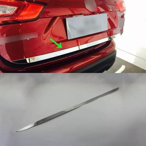 OUBOLUN exterior car accessories Car body kits stainless steel rear door moulding trim For Nissan Qashqai 2016