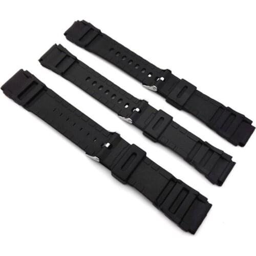 Silicone Rubber Watch Strap Band Deployment Buckle Diver Waterproof 18mm - 22mm 87HB