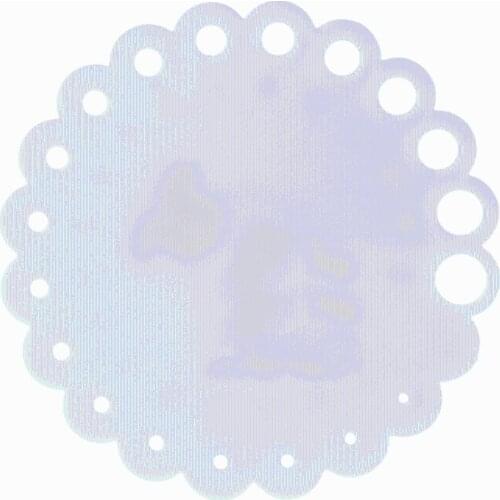 New Round Knitting Knit Needle Sizer Gauge Ruler Measure Tool Size 2mm -10mm 53CA