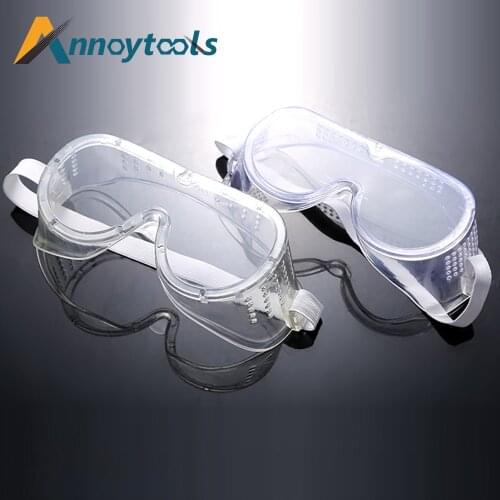 Goggles For CNC machine Work Protective Safety Sport Windproof Lab Dust Paint Industrial Anti-Splash Dust Proof Glasses