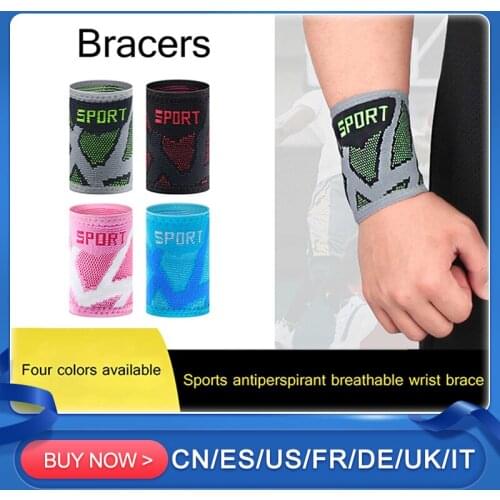 Light 1Pcs Wrist Sweatband Tennis Sport Wristband Volleyball Gym Wrist Support Sweat Band Towel Outdoor Sports Wrist