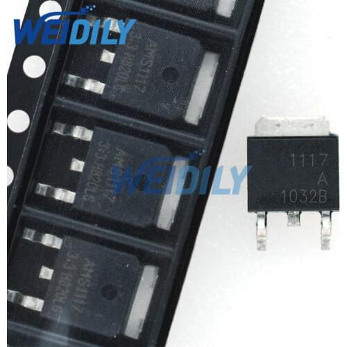 20PCS/Lot AMS1117-ADJ AZ1117D-ADJ TO-252 Voltage Regulator IC