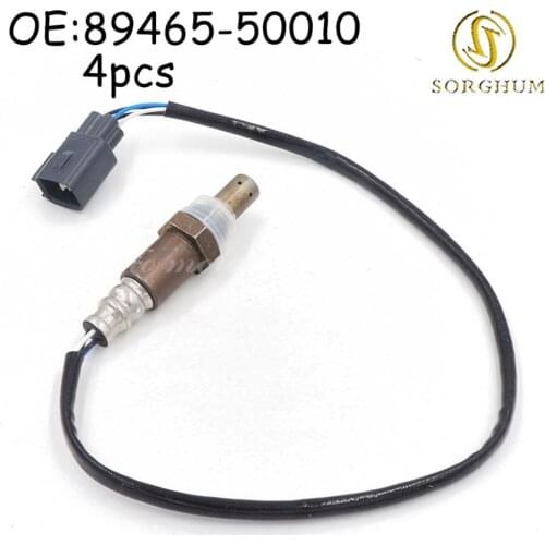 4PCS 89465-24050 89465-50010 234-4211 8946524050 4-Wire Oxygen Sensor for LEXUS LS400 SC400 4.0L 1990-1995