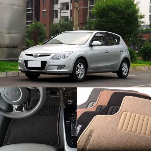 5pcs Premium Auto Fabric Nylon Anti-slip Floor Mats Carpet For Hyundai I30 2009-2020