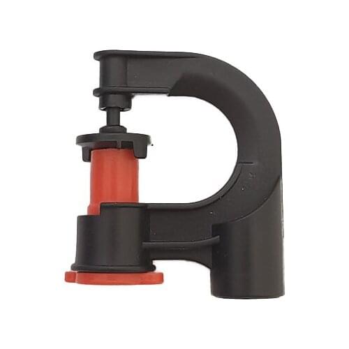 7 Pcs G-Type Micro Sprinkler 360 Degree Plastic Irrigation Sprinkler Greenhouse Irrigation System Micro Sprinkler Connector