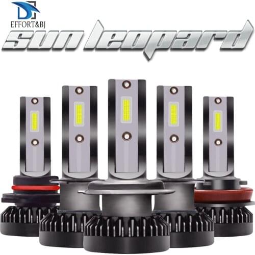Effort&BJ G2 Car LED Headlight H7 H1 H4-H/L H8 H9 H11 9005/HB3 9006/HB4 9012 80W 8000LM 6000K Auto Headlamp COB Light Bulb